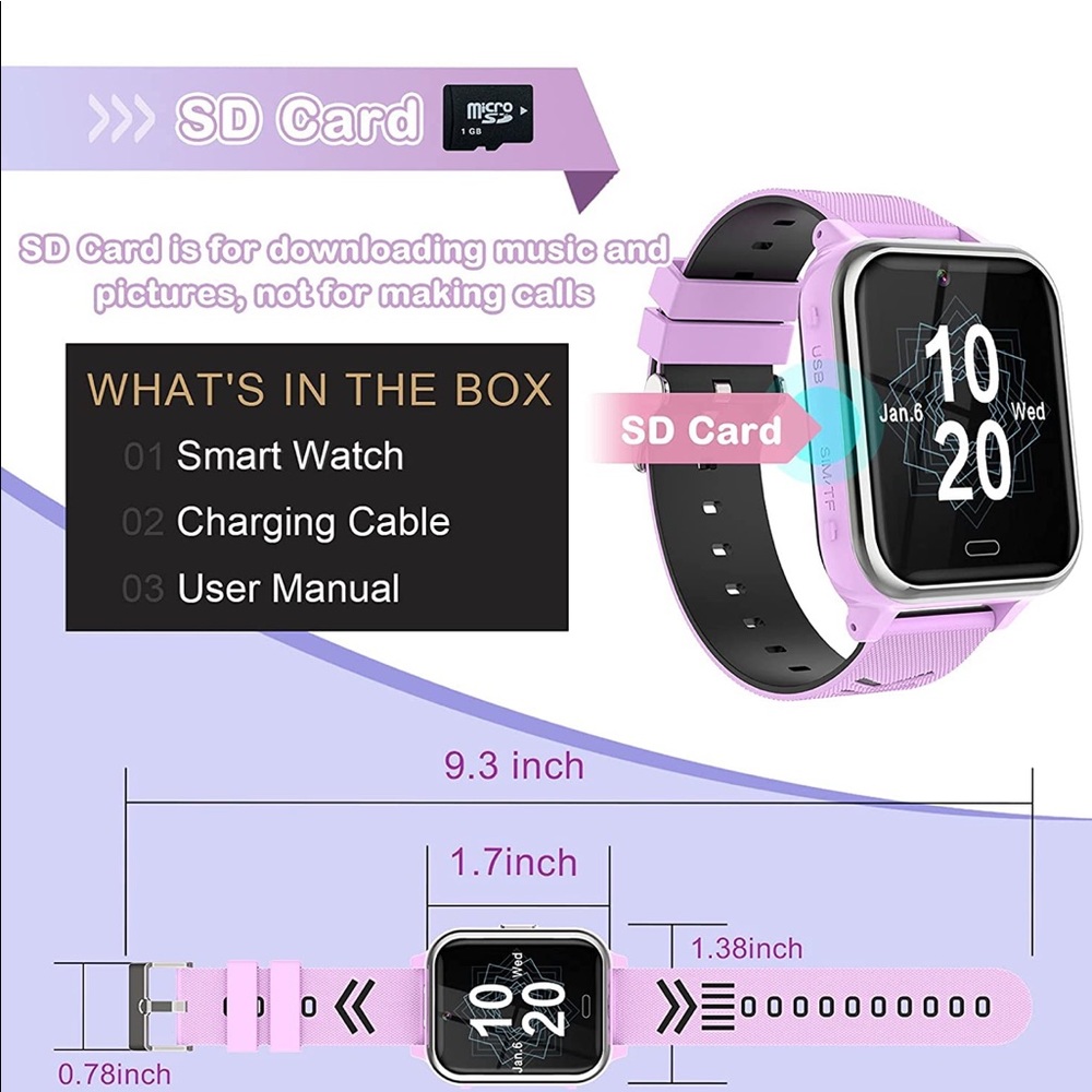 Smart Watch Macaron Color - Picture 8 of 8